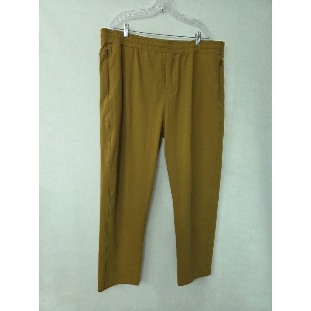 Public Rec All Day Every Day Pant Mens 44/30‎ Harvest Gold Stretch Tapered Chino